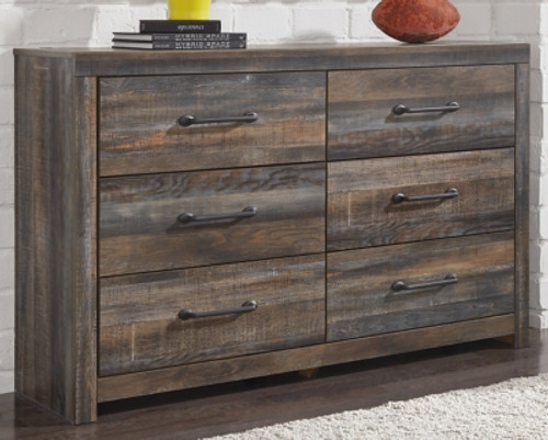 Drystan Multi Twin Panel Headboard Bed with Dresser