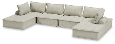 Ashley Bales Taupe 6-Piece Modular Seating