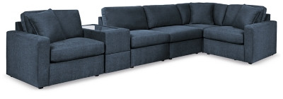 Ashley Modmax Ink 6-Piece Sectional with Ottoman 92121/46(2)/57/64/65/77/08