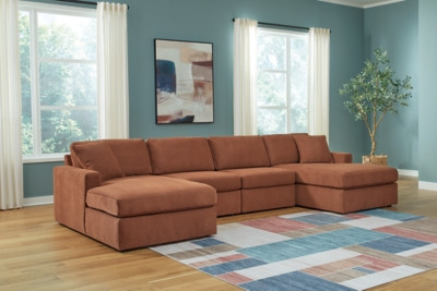 Ashley Modmax Spice 4-Piece Sectional with Chaise
