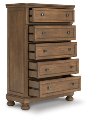 Ashley Vandenmore Medium Brown Chest of Drawers