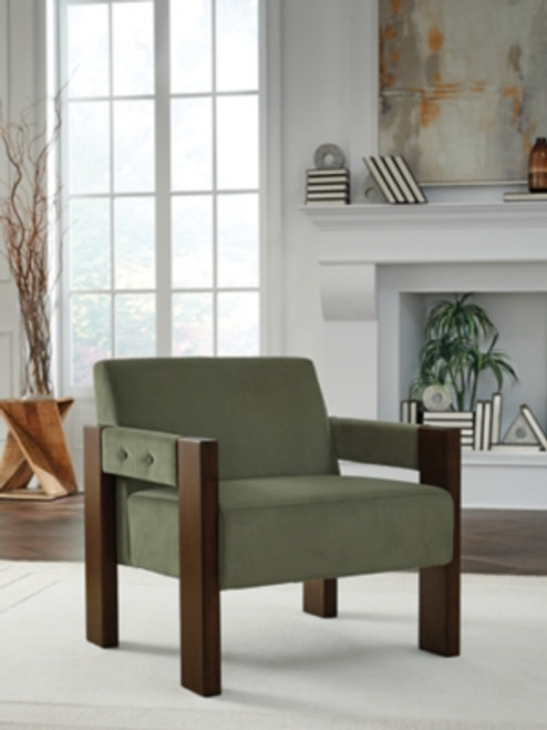 Ashley Adlanlock Olive Accent Chair