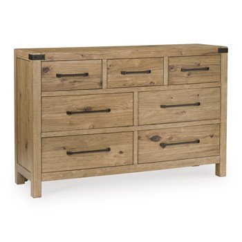 Ashley Ridgester Light Brown Dresser