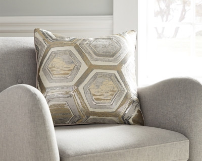 Ashley Meiling Metallic Pillow