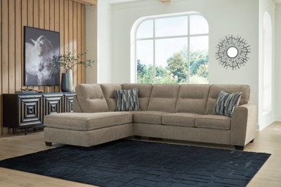 Benchcraft Olten Graphite 2-Piece Sectional with Chaise 31305/17