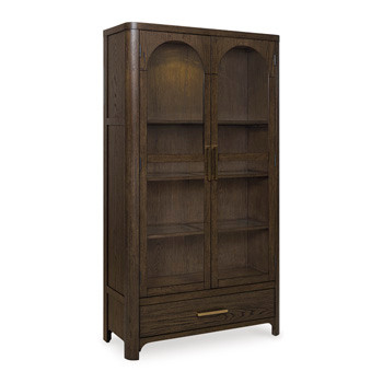 Ashley Darimore Burnished Brown Display Cabinet
