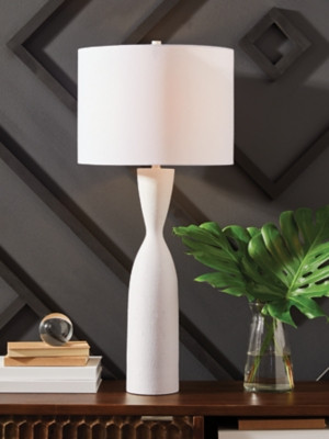 Ashley Davinford White Table Lamp