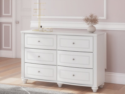 Ashley Maylilly White Dresser