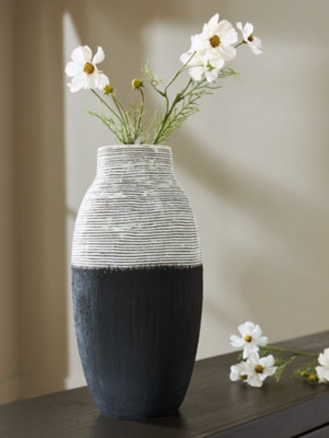 Ashley Girtha Antique White Black Vase A2000877