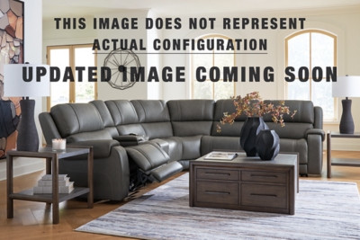 Ashley 5Z-Harrenhurst Anchor 6-Piece Power Reclining Sectional