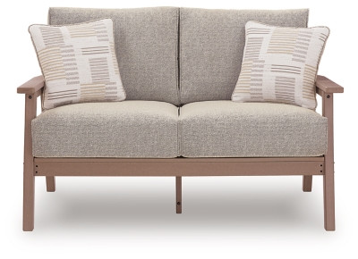 Ashley Cliffs Beach Driftwood Outdoor Sofa and Loveseat