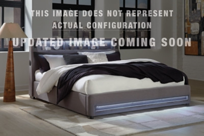 Ashley Cayberry Gray Queen Upholstered Bed