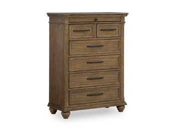 Ashley Waynely Medium Brown Chest of Drawers