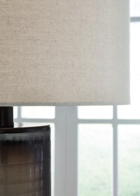 Ashley Dingerly Brown 2-Piece Table Lamp Set