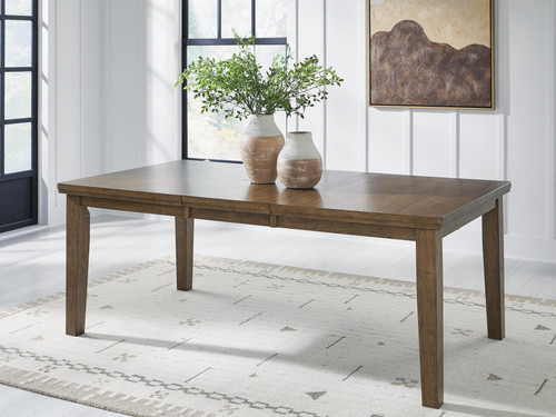 Ashley Broxtyn Light Brown Dining Extension Table