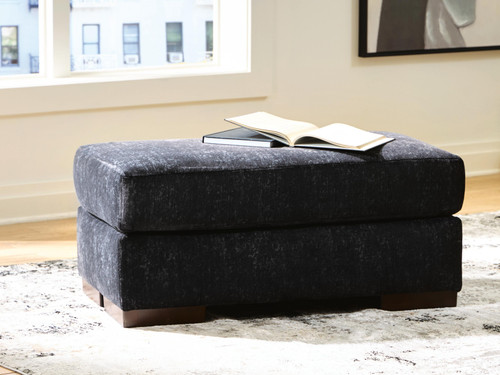 Benchcraft Whitmore Manor Black Pearl Ottoman