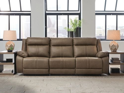 Ashley Max-Media Biscotti 3-Piece Power Sectional Reclining Sofa