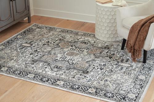 Ashley Gregmoore Multi 5'2" x 6'10" Washable Rug