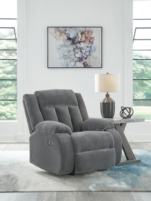 Ashley Greely Bend Steel Power Recliner