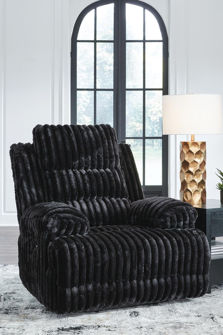 Ashley Technique Onyx Power Recliner