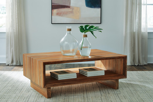 Ashley Dressonni Brown Coffee Table