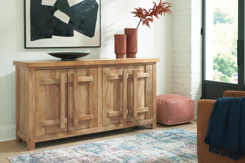Ashley Dresor Natural Accent Cabinet