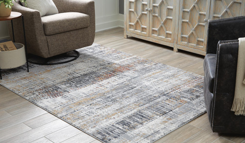 Ashley Rhettner Multi 5'3" x 7'3" Rug