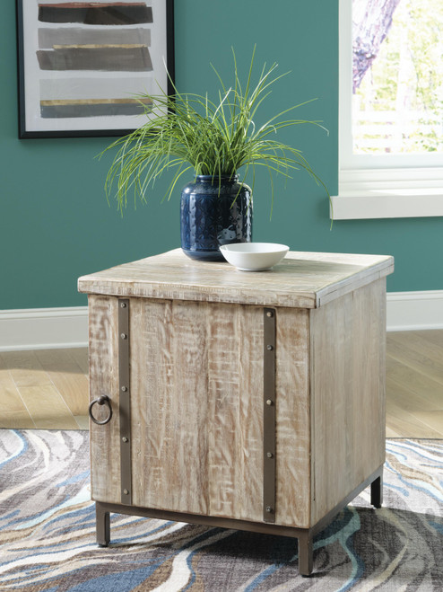 Ashley Laddford Whitewash Accent Cabinet