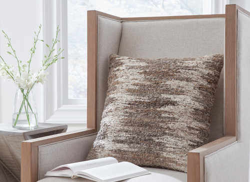 Ashley Nealton Brown White Pillow