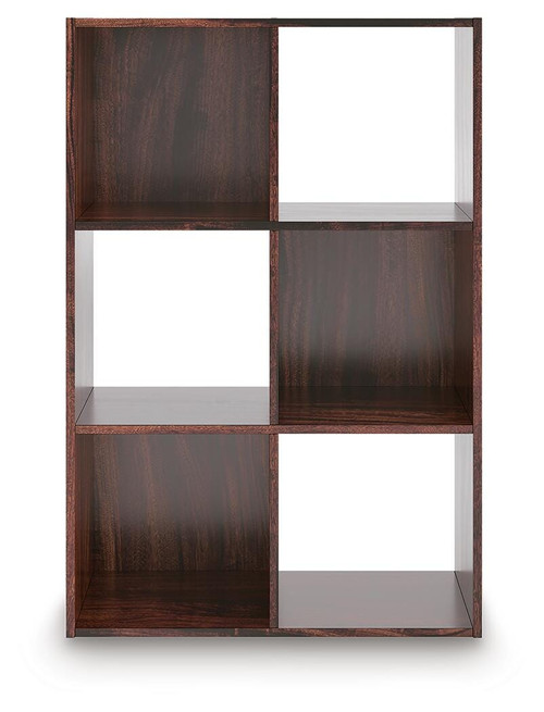 Ashley Glosmount Cherry Light Brown Six Cube Organizer