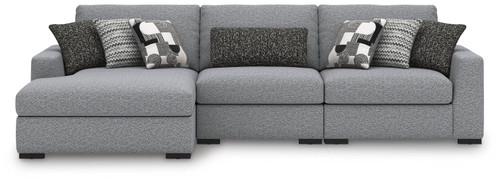 Benchcraft Bealton Salt and Pepper 3-Piece Sectional with Chaise 61305/16/46/65