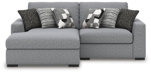 Benchcraft Bealton Salt and Pepper 2-Piece Sectional with Chaise 61305/16/65