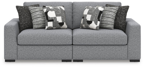 Benchcraft Bealton Salt and Pepper 2-Piece Sectional