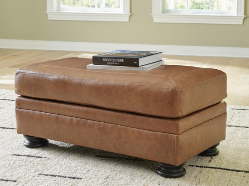 Ashley Carianna Caramel Ottoman
