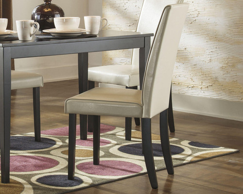 Ashley Kimonte Ivory Dining Chair (Set of 2)