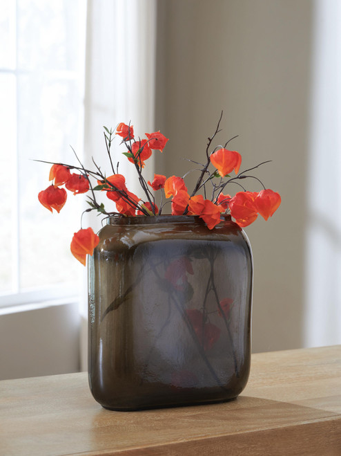 Ashley Sumner Gray Gold Finish Vase A2000811