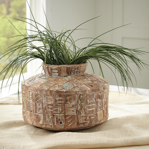 Ashley Meltland Natural Black Vase
