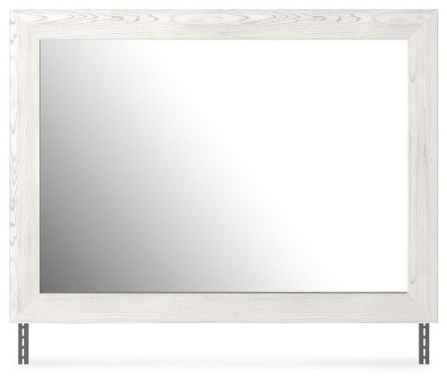 Ashley Gerridan White Gray Bedroom Mirror