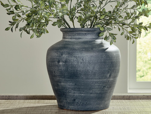 Ashley Meadie Distressed Blue Vase A2000629