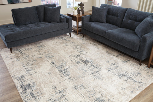 Ashley Gentor Blue Ivory 8' x 10' Rug