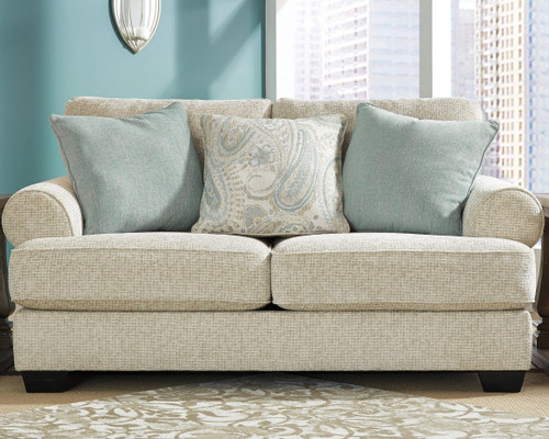 Ashley Monaghan Sandstone Loveseat