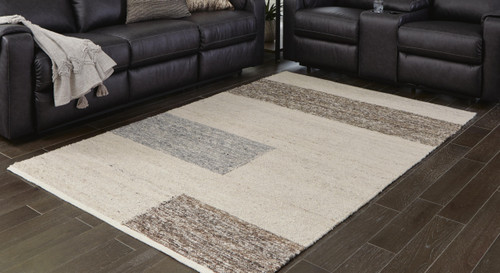 Ashley Barus Beige Brown Gray 8' x 10' Rug