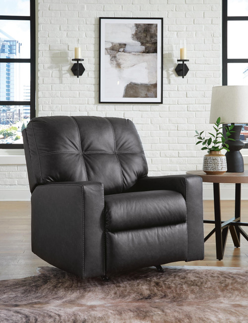 Benchcraft Barlin Mills Carbon Recliner