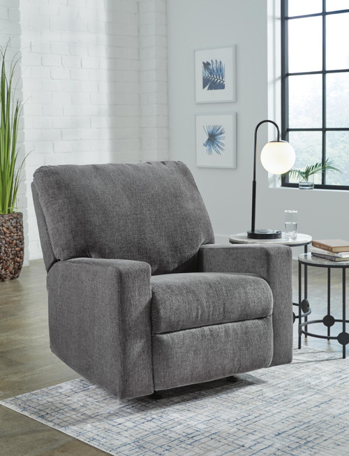 Ashley Rannis Pewter Recliner