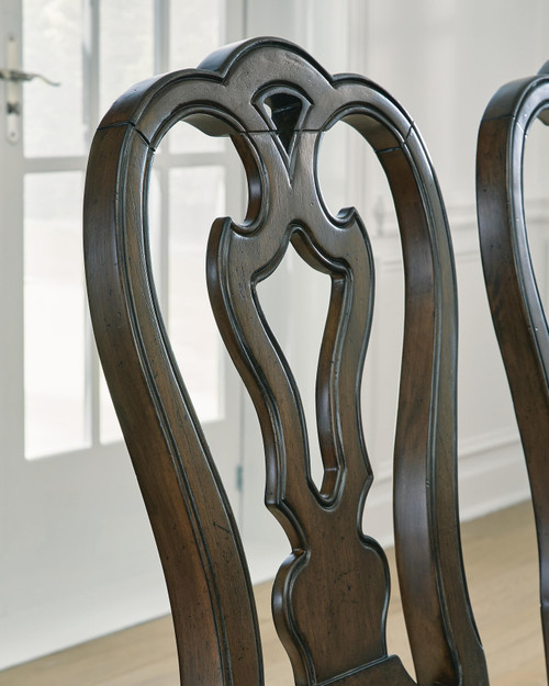 Ashley Maylee Dark Brown Dining Chair (Set of 2)