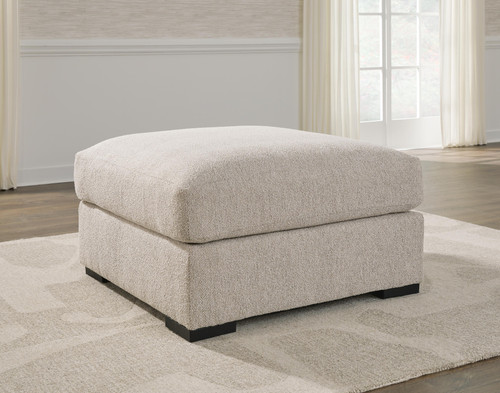Benchcraft Ballyton Sand Oversized Accent Ottoman