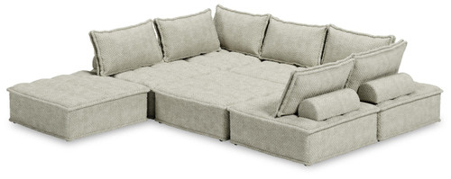 Ashley Bales Taupe 7-Piece Modular Seating