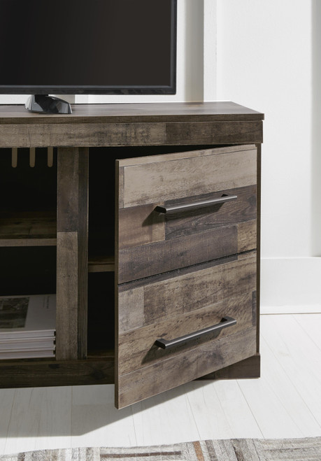 Ashley Derekson Multi Gray 4-Piece Entertainment Center