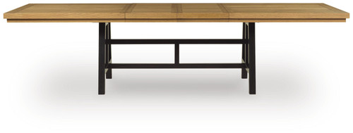 Ashley Galliden Black Brown Dining Extension Table