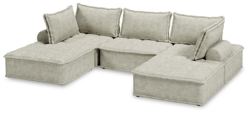 Ashley Bales Taupe 5-Piece Modular Seating